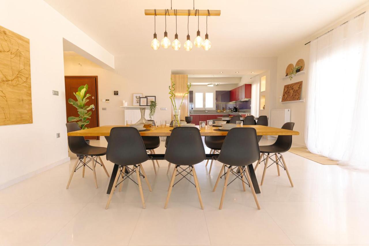 Blue Sky Villa In Crete Epano Vathia Zewnętrze zdjęcie