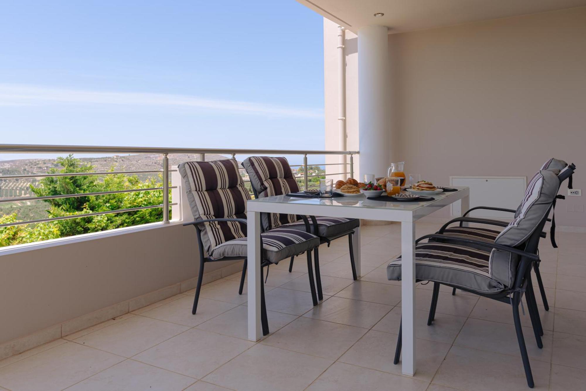 Blue Sky Villa In Crete Epano Vathia Zewnętrze zdjęcie