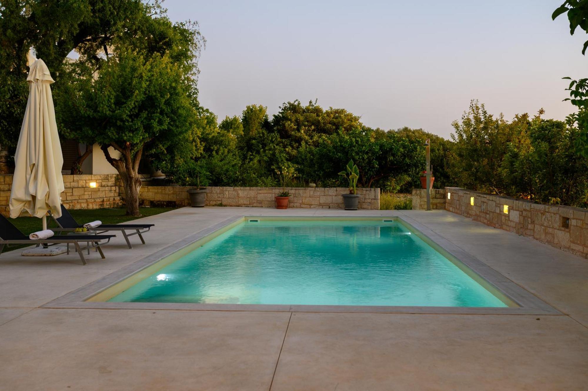 Blue Sky Villa In Crete Epano Vathia Zewnętrze zdjęcie