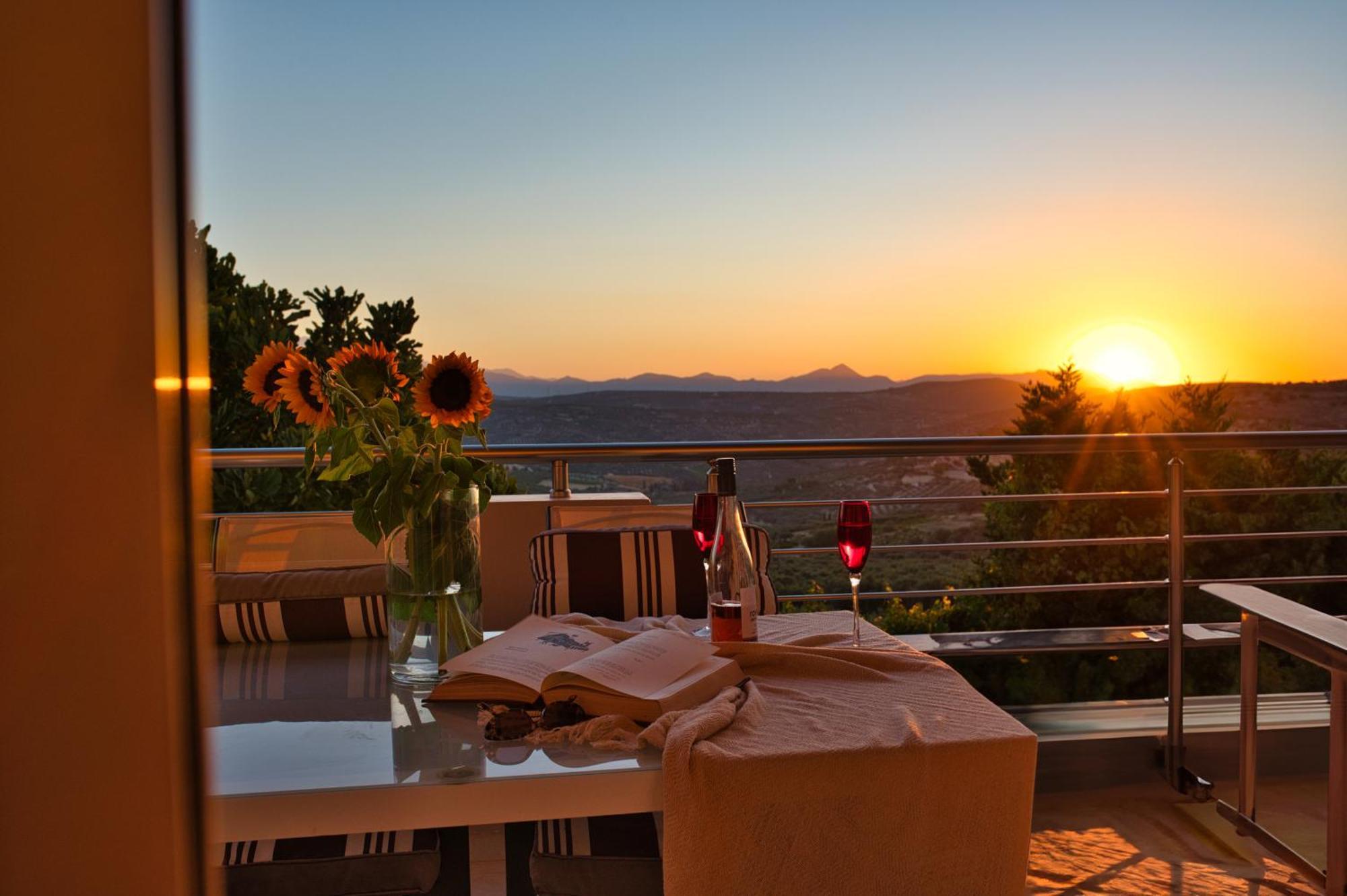 Blue Sky Villa In Crete Epano Vathia Zewnętrze zdjęcie