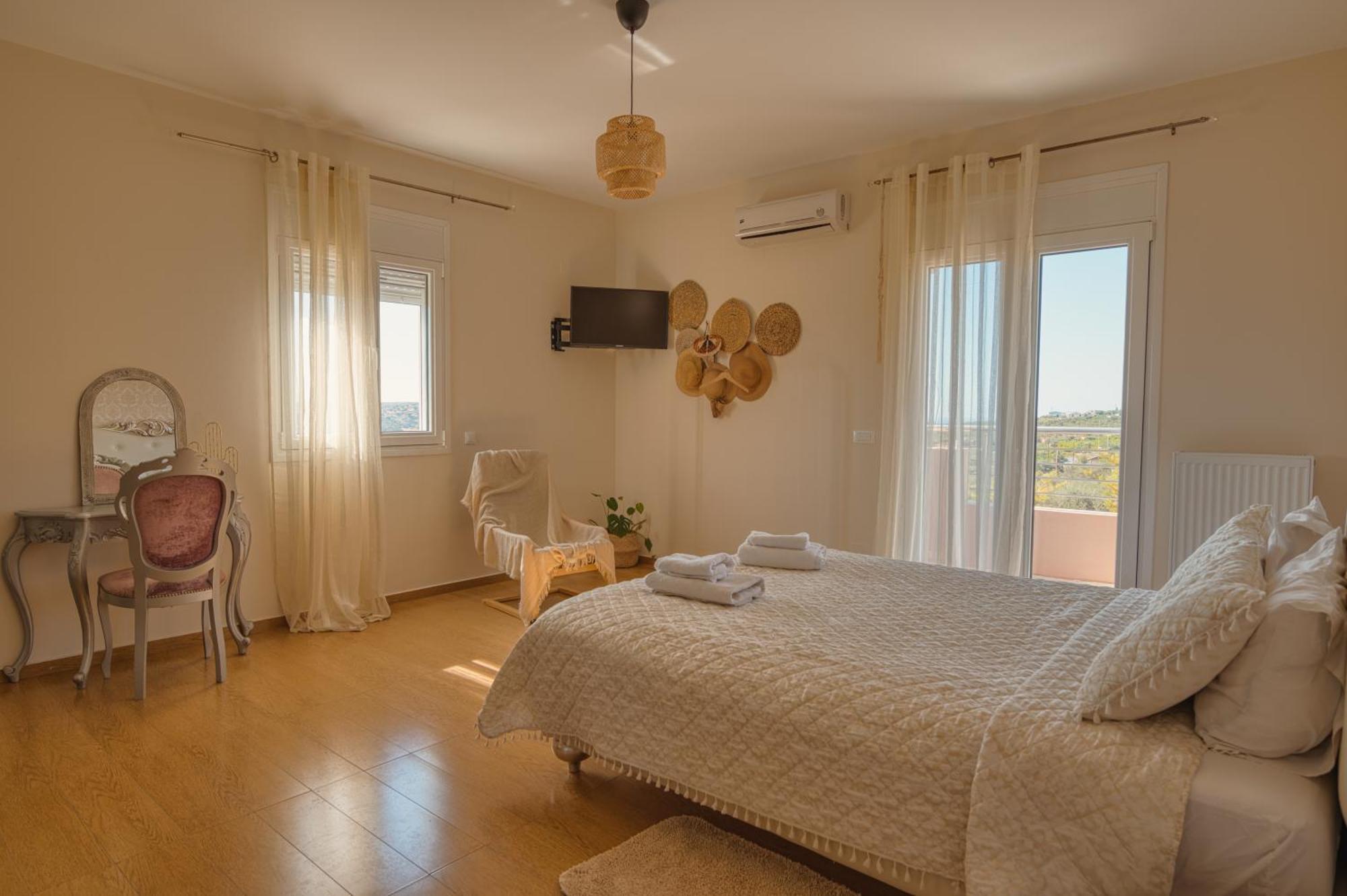 Blue Sky Villa In Crete Epano Vathia Zewnętrze zdjęcie
